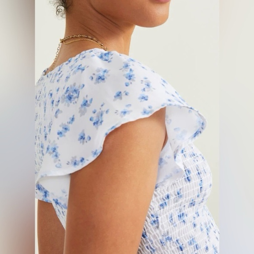 Altar'd State Blue Floral Dress - Picture 4 of 8